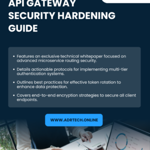 API Gateway Security Hardening Guide